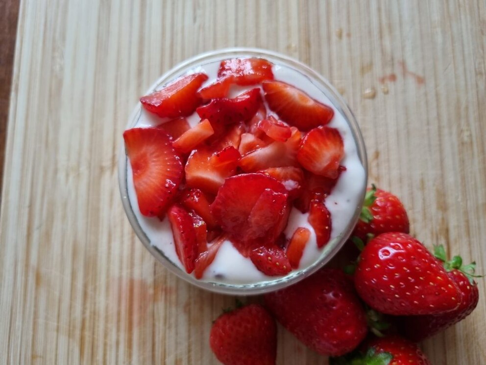„Erdbeer-Cheesecake“